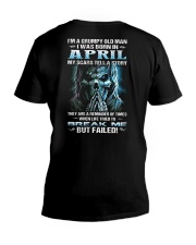 APRIL MAN V-Neck T-Shirt thumbnail