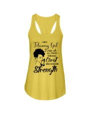 FEBRUARY GIRL-D Ladies Flowy Tank tile