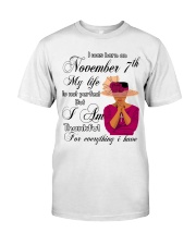 H- NOVEMBER GIRL 7 Classic T-Shirt tile