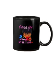 OCTOBER GIRL-D Mug tile