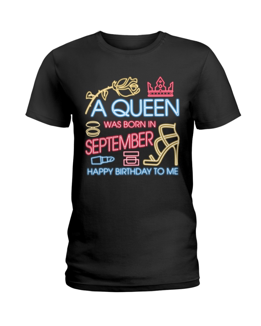 SEPTEMBER QUEEN Ladies T-Shirt
