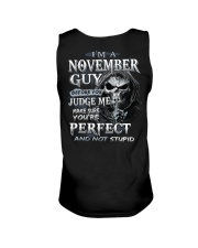 H- NOVEMBER MAN Unisex Tank tile