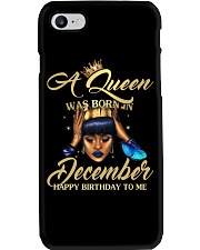DECEMBER QUEEN Phone Case tile