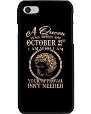 OCTOBER QUEEN 23 Phone Case tile