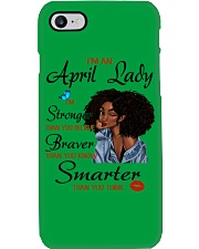 APRIL LADY Phone Case tile