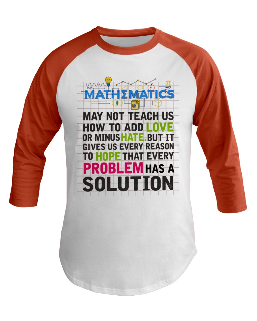 Math Baseball Tee
