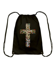 Great Shirt for Teachers Drawstring Bag tile