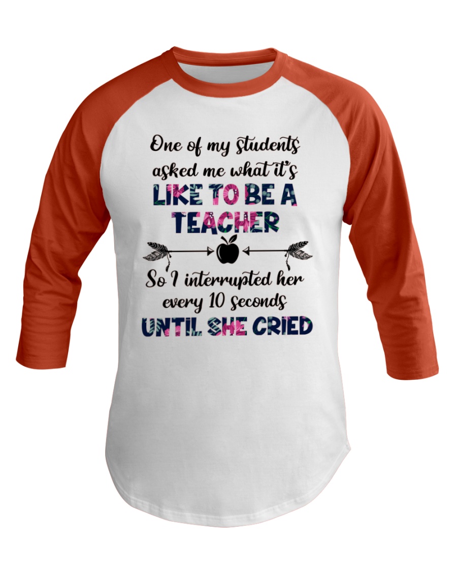 Teacher Baseball Tee