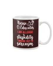 Nurse educator I am allergic Mug thumbnail
