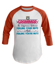 Teacher Baseball Tee front