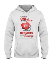 Nurse T-shirt Hooded Sweatshirt tile