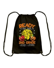 Great Shirt for 2nd Teachers Drawstring Bag thumbnail