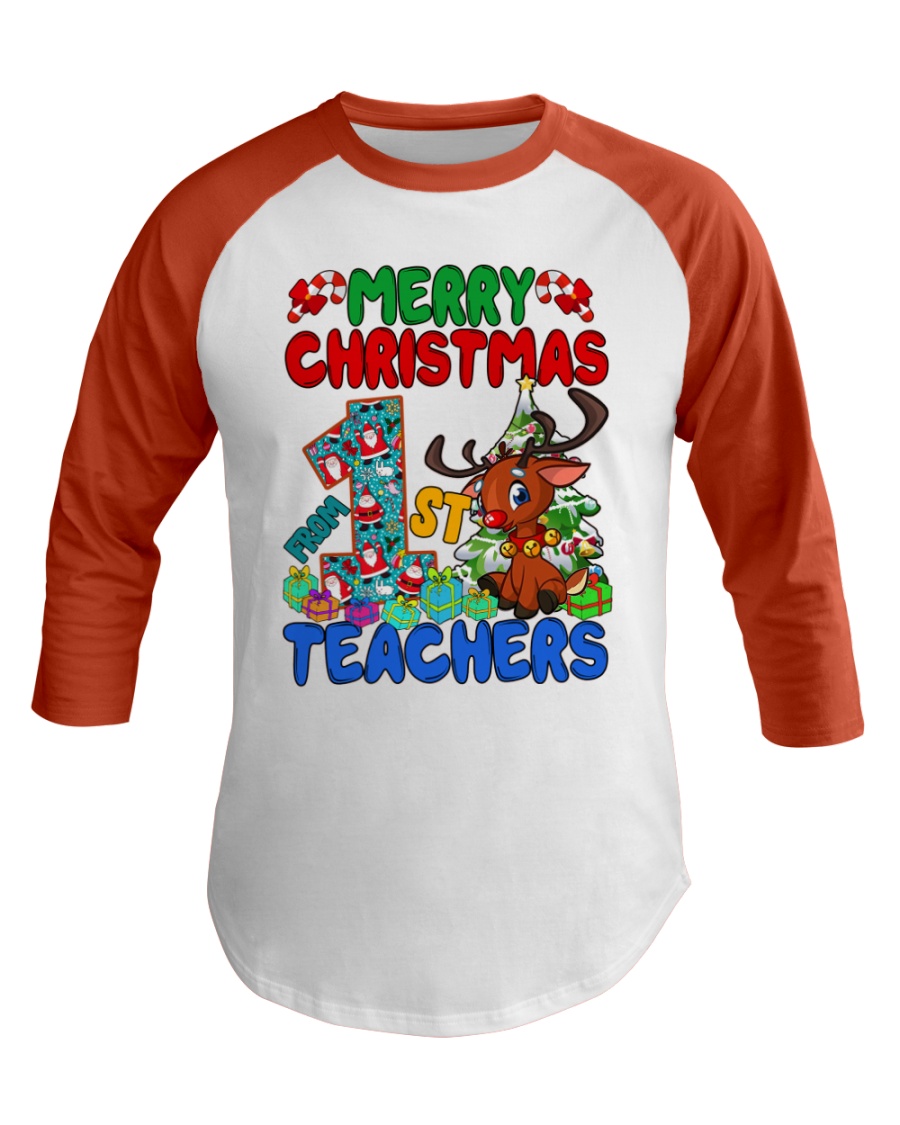 Great Shirt for First Grade Teachers Baseball Tee