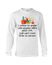 Math Teacher Long Sleeve Tee thumbnail