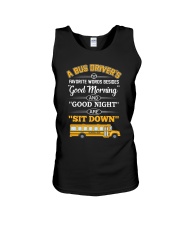 School Bus Driver Unisex Tank thumbnail