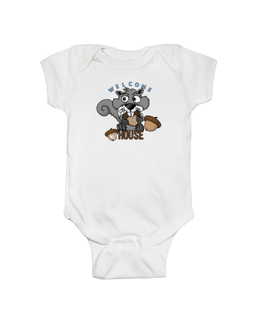 Welcome to the Nuthouse Onesie Onesie