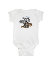 Welcome to the Nuthouse Onesie Onesie front