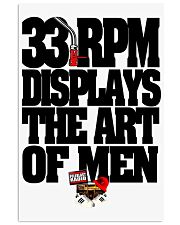 33 RPM DISPLAYS THE ART OF MEN 16x24 Poster thumbnail