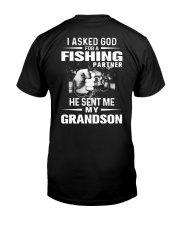 THE LEGEND FISHING WITH GRANDSON Premium Fit Mens Tee thumbnail