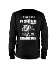 THE LEGEND FISHING WITH GRANDSON Long Sleeve Tee thumbnail