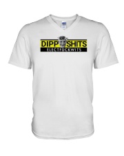 Dippshits Electfuckwits Shirt V-Neck T-Shirt tile