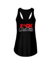 Fuck That’s Delicious Shirt Ladies Flowy Tank tile