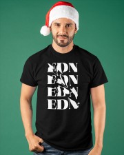 Chris Andrade Edn Wavy Shirt Classic T-Shirt apparel-classic-tshirt-lifestyle-front-84