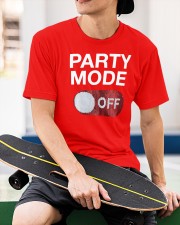 Party Mode on Off Sequin Shirt Classic T-Shirt apparel-classic-tshirt-lifestyle-front-65