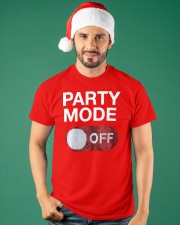 Party Mode on Off Sequin Shirt Classic T-Shirt apparel-classic-tshirt-lifestyle-front-84