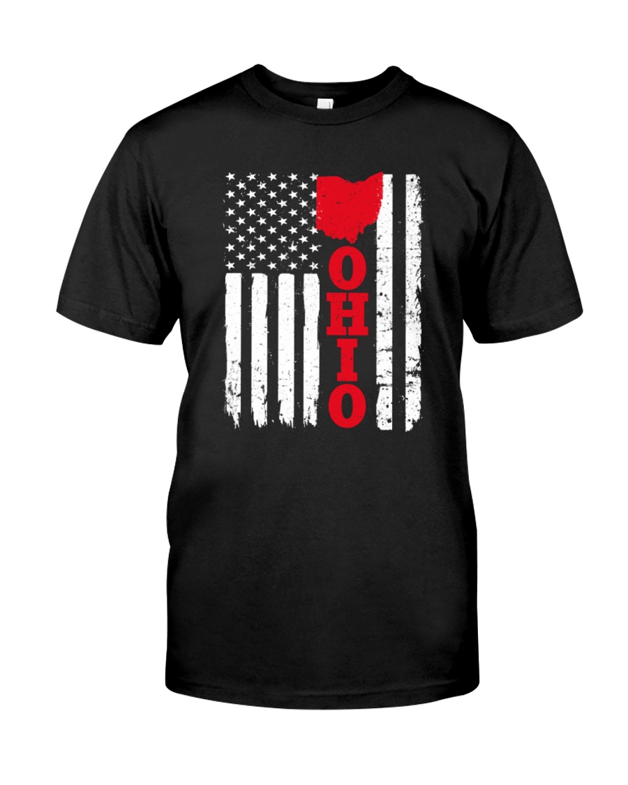 Usa ohio flag Classic T-Shirt