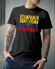 Never forget roots home Ecuador Classic T-Shirt lifestyle-mens-crewneck-front-6
