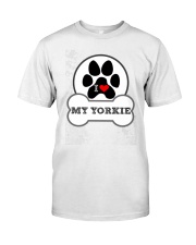 i love my yorkie dog T shirt Premium Fit Mens Tee thumbnail
