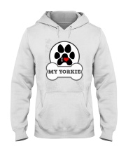 i love my yorkie dog T shirt Hooded Sweatshirt thumbnail