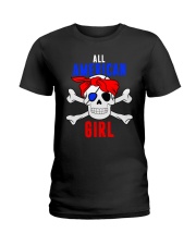 ALL AMERICAN GIRL Ladies T-Shirt thumbnail
