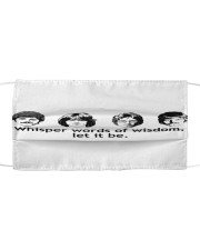 The Beatles Let It Be Cloth Face Mask Cloth face mask front