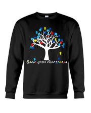 AUTISM AUTISM AUTISM AUTISM AUTISM AUTISM AUTISM Crewneck Sweatshirt thumbnail