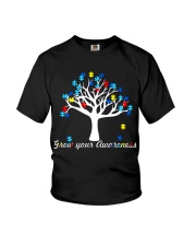 AUTISM AUTISM AUTISM AUTISM AUTISM AUTISM AUTISM Youth T-Shirt thumbnail
