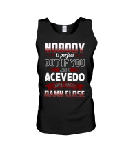 Acevedo Acevedo Acevedo Acevedo Acevedo Unisex Tank thumbnail