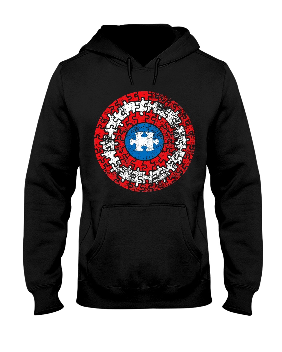 AUTISM AUTISM AUTISM AUTISM AUTISM AUTISM Hooded Sweatshirt