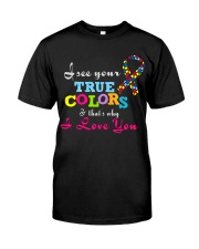 AUTISM AUTISM AUTISM AUTISM AUTISM AUTISM Classic T-Shirt thumbnail
