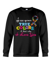 AUTISM AUTISM AUTISM AUTISM AUTISM AUTISM Crewneck Sweatshirt thumbnail
