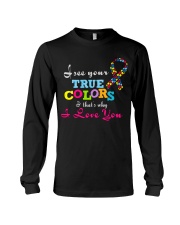 AUTISM AUTISM AUTISM AUTISM AUTISM AUTISM Long Sleeve Tee thumbnail