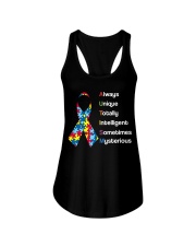 AUTISM AUTISM AUTISM AUTISM AUTISM AUTISM Ladies Flowy Tank thumbnail