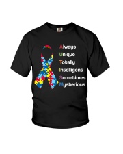 AUTISM AUTISM AUTISM AUTISM AUTISM AUTISM Youth T-Shirt thumbnail