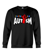 AUTISM AUTISM AUTISM AUTISM AUTISM AUTISM AUTISM Crewneck Sweatshirt thumbnail