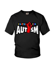 AUTISM AUTISM AUTISM AUTISM AUTISM AUTISM AUTISM Youth T-Shirt thumbnail