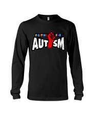 AUTISM AUTISM AUTISM AUTISM AUTISM AUTISM AUTISM Long Sleeve Tee thumbnail