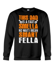 This Dad Is A Fart Smella Crewneck Sweatshirt tile