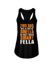 This Dad Is A Fart Smella Ladies Flowy Tank tile