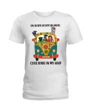 Volkswagen Type 2 Hippie Ladies T-Shirt thumbnail